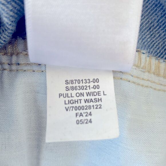 Gap High Rise Soft Easy Baggy Jeans sz XL Boho Beach Coastal Festival School - Picture 11 of 15